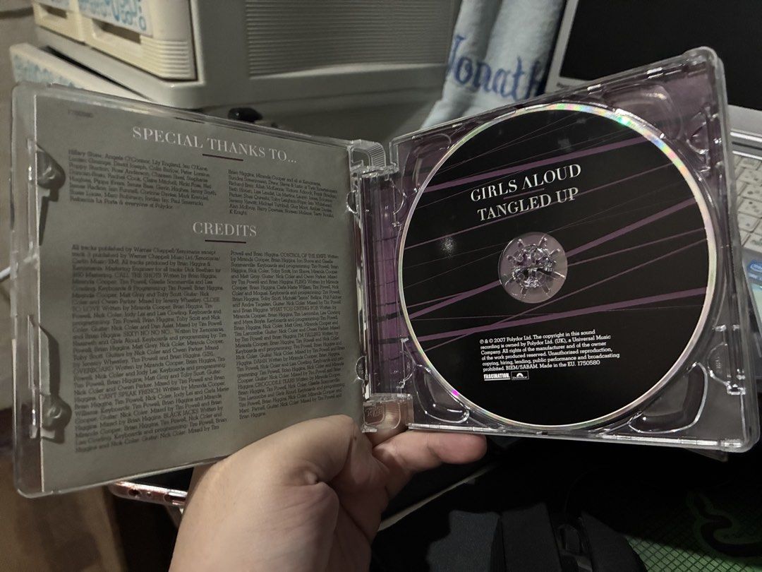 Girls Aloud - Tangled Up (2007) (Category: CDs & DVDs) located in Quezon City. Submitted by yehonathansbox (Listing ID 1460819877, Image 3). Description: This is a preloved copy of Girls Aloud’s fourth album. CD is in good condition with little to no marks on the disc. RFS: ordered for a copy of the 2026 reissue of this album.