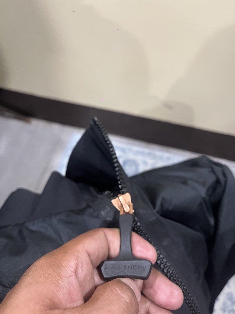 Givenchy Seam Fullzip Track Jacket (Unisex) / Black / Medium to Large (Category: Luxury Apparel) located in Camalaniugan. Submitted by anarchymonopoly052128 (Listing ID 1460913048, Image 3). Description: Width: 22 Inches Length: 26.5 Inches .