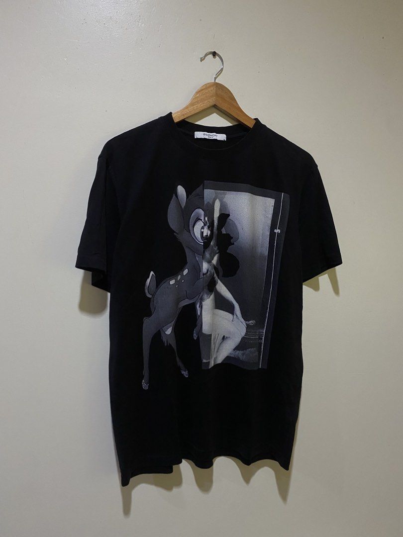 Givency Bambi T shirt (Category: Coats, Jackets and Outerwear) located in Nagcarlan. Submitted by nsh.c (Listing ID 1460753974, Image 1). Description: Excellent condition Cr:9.8/10 Dimes:28X22 .