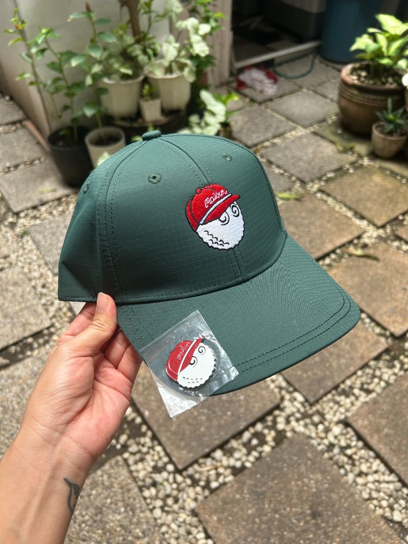 Golf Cap with Magnetic Ball Marker (Category: Caps & Hats) located in Caloocan City. Submitted by goodfindsonly888 (Listing ID 1460792862, Image 1). Description: ⛳️ Sports golf cap with magnetic ball marker. ✨ 6 styles available. 🧢 One size only: M/L .