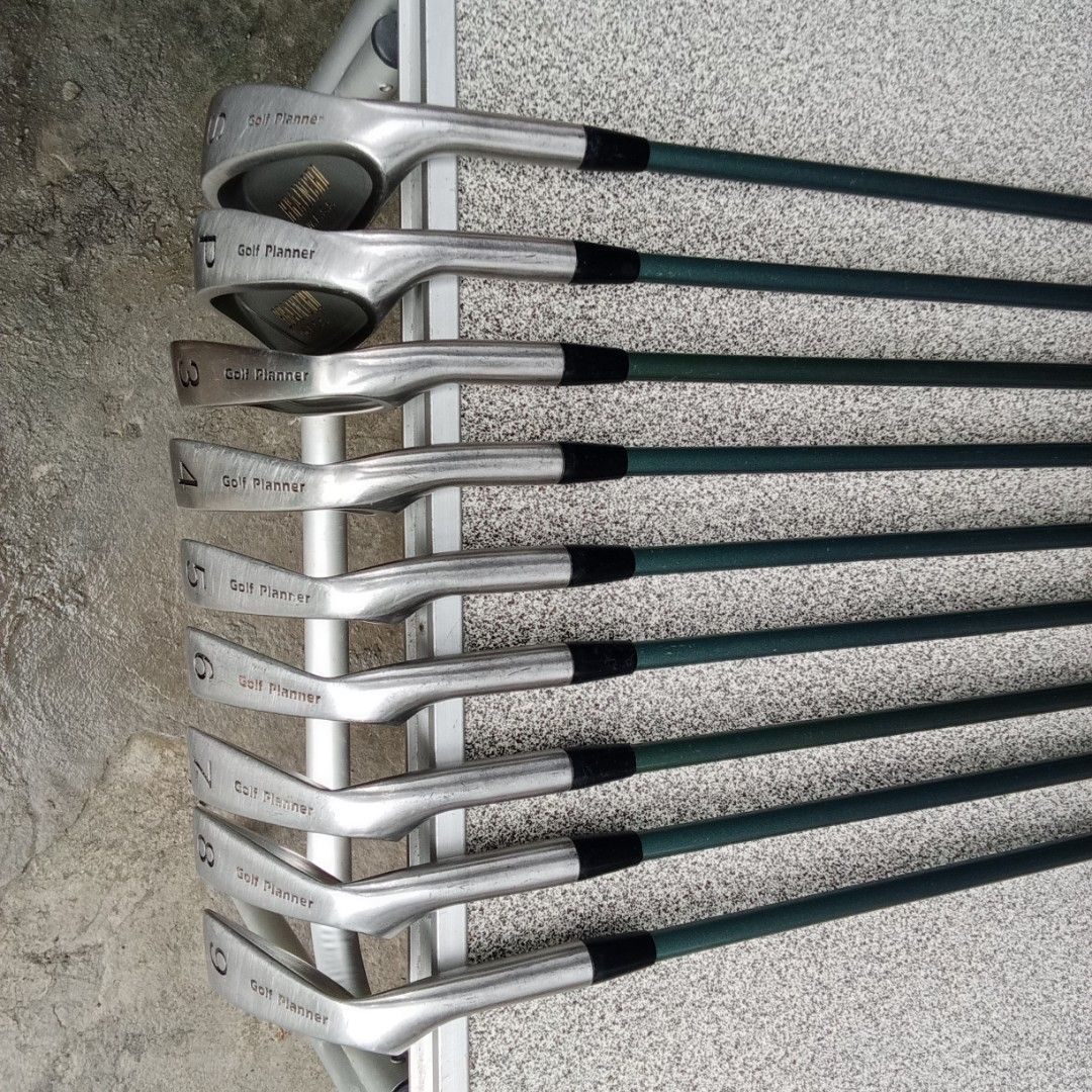 Golf Planner Brainerd W.E.S.S. flex R, Right handed (Category: Golf) located in San Pedro. Submitted by trisheljas_japansurplus (Listing ID 1460882399, Image 3). Description: 📍For Sale📍 Golf Planner Brainerd W.E.S.S. Flex- R Right handed Irons👉Sw, Pw, 3-9 graphite shaft Golf Planner Golf Grip location 📍 Filinvest Homesite barangay bagong silang san pedro laguna 📍.