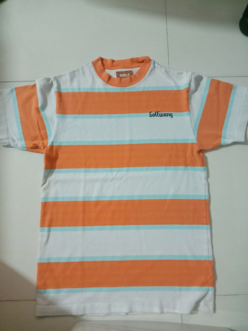 Golf Wang Striped T-Shirt Size S (Category: Tshirts & Polo Shirts ) located in Quezon City. Submitted by yamp3 (Listing ID 1460814289, Image 1). Description: - Golf Wang striped - Tagged size: S - 18 x 26.5 (sleeves: 8).