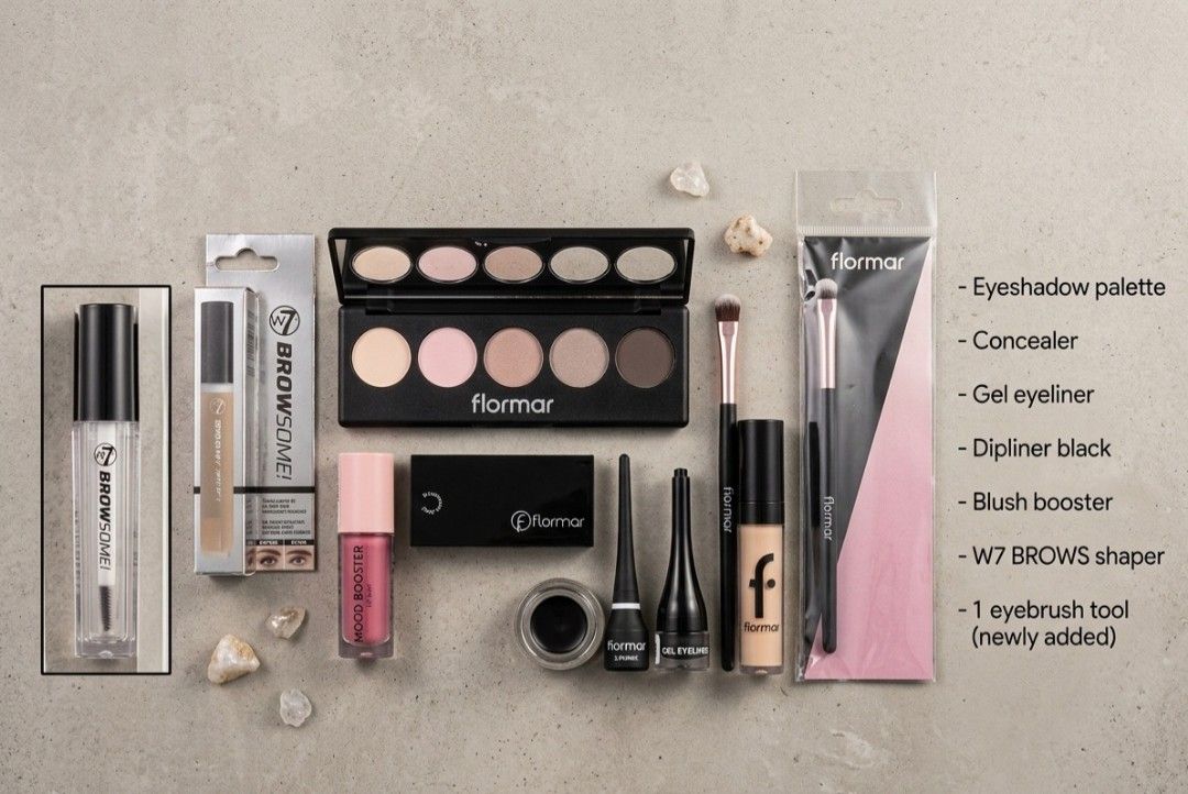 GUARANTEE AUTHENTIC 💯 FLORMAR BUNDLES MAKE-UP'S (Category: Makeup) located in Las Pinas. Submitted by outerwearsmanila (Listing ID 1460760267, Image 1). Description: Flomar Bundles Brand new Gaurantee Authentic 💯 💯 💯 All for face make-up's 3-Slots available Details Brand new 2028 expiration Flormar brand Take all- 550.