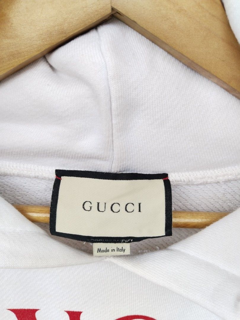 Gucci Hoodie (Category: Luxury Apparel) located in Manila. Submitted by thrift_district (Listing ID 1460747637, Image 3). Description: Declaired Off Good for personals 29.5 inch length 20.5 inch width.