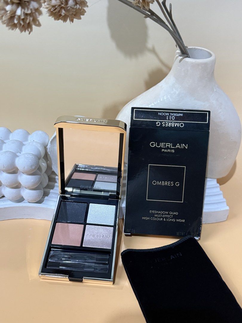 Guerlain Ombres G 110 Imperial Moon (Category: Makeup) located in Taytay. Submitted by betterthanbare (Listing ID 1460891136, Image 1). Description: ❗️PAKIBASA BAGO MAG MINE PLS❗️ ✅ STRICTLY 1-2 DAYS RESERVATION ONLY ✅all prices are firm. Low ballers will not be entertained ✅all items are on hand and 100% guranteed authentic WHEN IN DOUBT DONT BUY ✅bawal sa super selan! Some boxes are deformed IF MAARTE SA MALL BUMILI :) ✅strictly no rush shippin