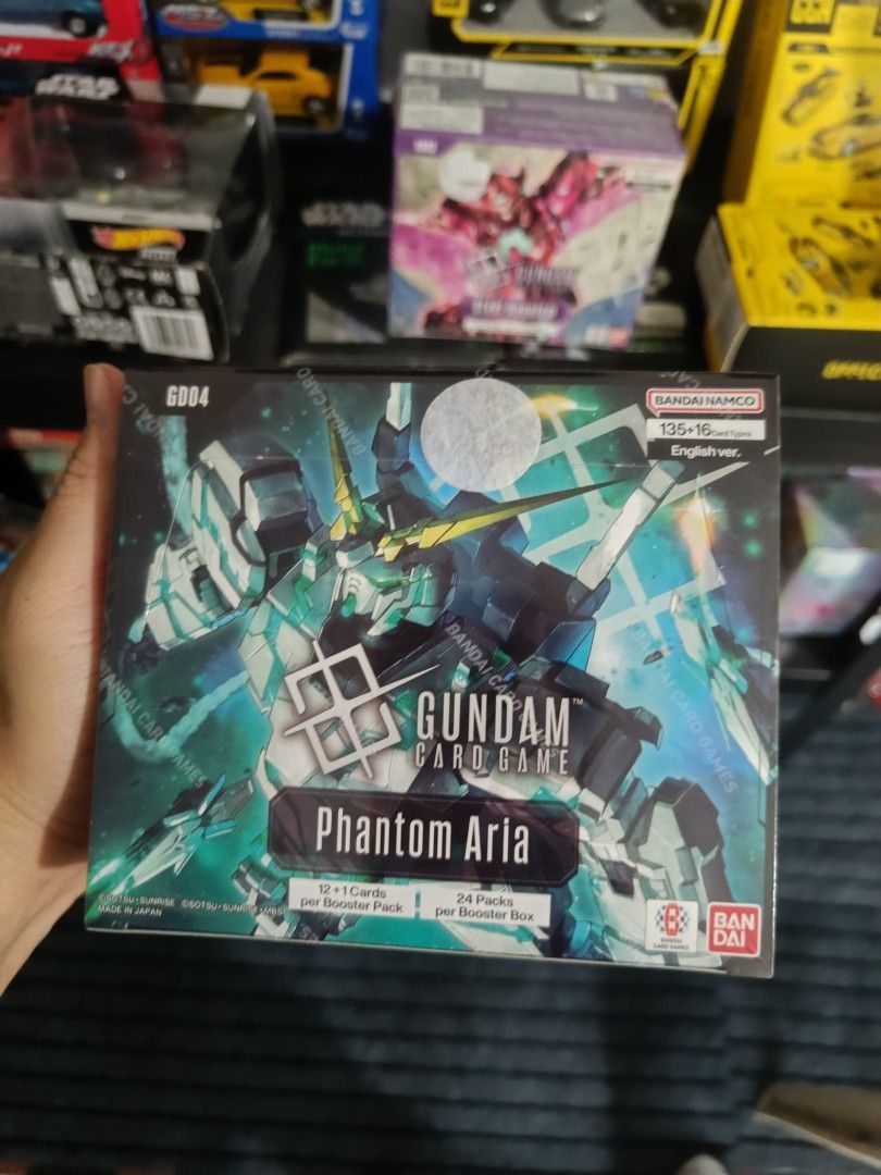 Gundam Card Game - Phantom Aria (English Version) (Category: Card Packs) located in Santa Ana. Submitted by smoothgotgame (Listing ID 1460906404, Image 1). Description: .