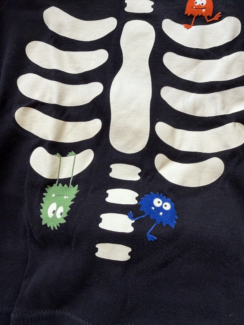 Gymboree Halloween Pajamas size 4 (Category: Babies & Kids Fashion) located in Quezon City. Submitted by zelev (Listing ID 1460729925, Image 3). Description: Gymboree Halloween Pajamas Can be worn as Halloween costume Glow in the dark Size: 4 ( fits 3-4yo) Lightly used No payment, no reservation..