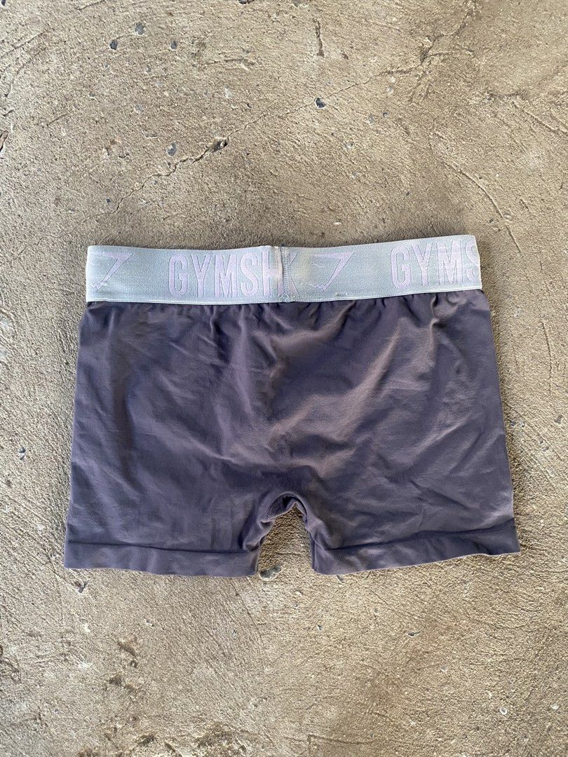 Gymshark Womens Cycling (Category: Underwear) located in Sinait. Submitted by rinzuthrift (Listing ID 1460746551, Image 2). Description: - Grey Gymshark boxer briefs - Features iconic Gymshark logo on waistband - Made with comfortable and stretchy material - Ideal for workouts and everyday wear - Feel free to ask any questions!.