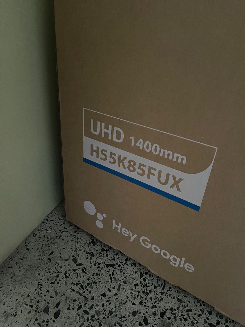 Haier 55 inch 4K Google TV (Category: TV) located in Caloocan City. Submitted by qcoronel (Listing ID 1460855138, Image 3). Description: .