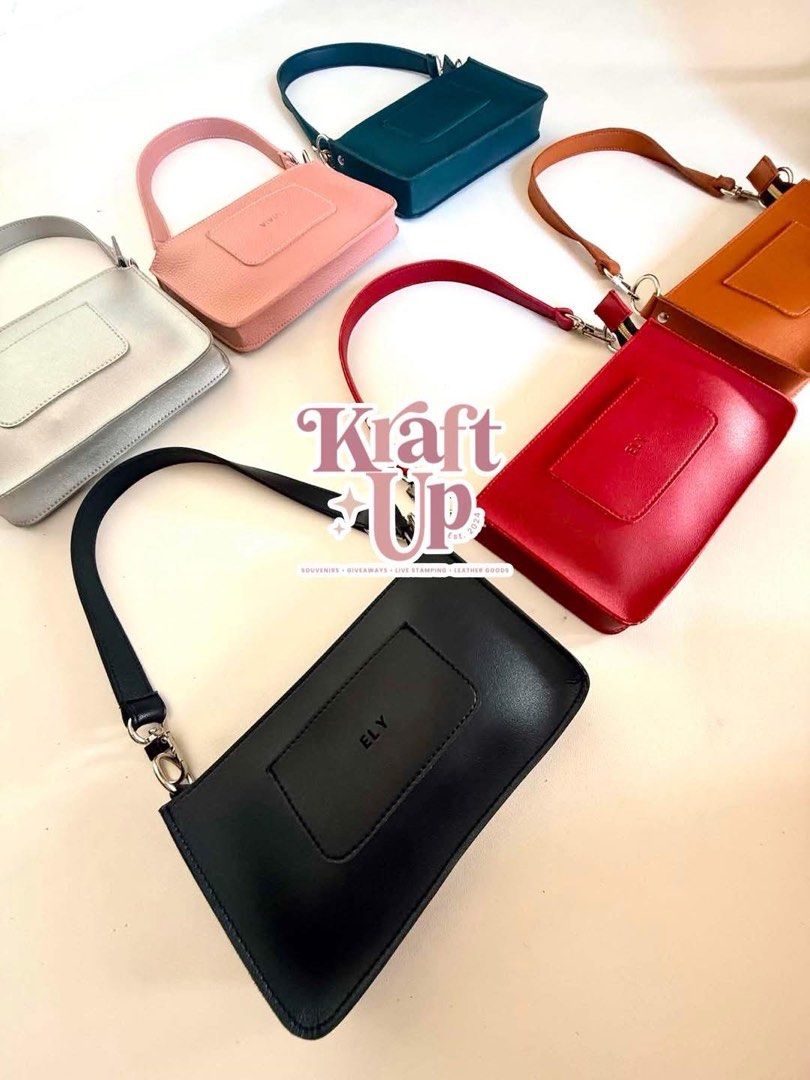 Hand Carry Pouch (Category: Handmade Craft) located in Manila. Submitted by khrizeller (Listing ID 1460920322, Image 2). Description: ✨ NEW BAG DESIGN ALERT ✨ Clean, minimal, and made for everyday use💞 Perfect for women as a stylish shoulder bag and for men as a sleek hand-carry pouch (no sling) — versatile enough for work, travel, errands, or casual everyday fits. ✨ Available in different colors and can be personalized with your initials for a 