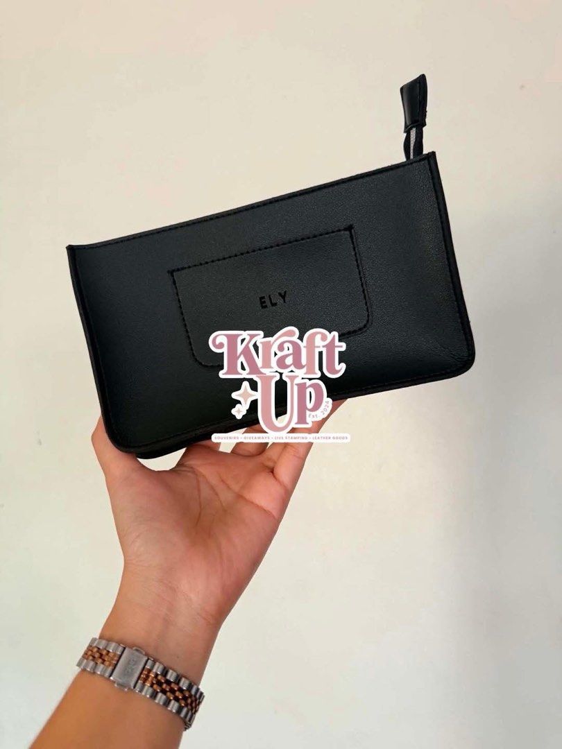 Hand Carry Pouch (Category: Handmade Craft) located in Manila. Submitted by khrizeller (Listing ID 1460920322, Image 1). Description: ✨ NEW BAG DESIGN ALERT ✨ Clean, minimal, and made for everyday use💞 Perfect for women as a stylish shoulder bag and for men as a sleek hand-carry pouch (no sling) — versatile enough for work, travel, errands, or casual everyday fits. ✨ Available in different colors and can be personalized with your initials for a 