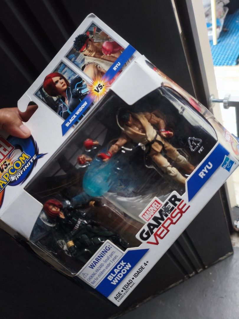 Hasbro Marvel VS Capcom Street Fighter RYU Black Widow Action Figure new (Category: Figurines & Statues) located in Cavite. Submitted by cappfinds86177 (Listing ID 1460780307, Image 2). Description: cod lalamove or shipping.