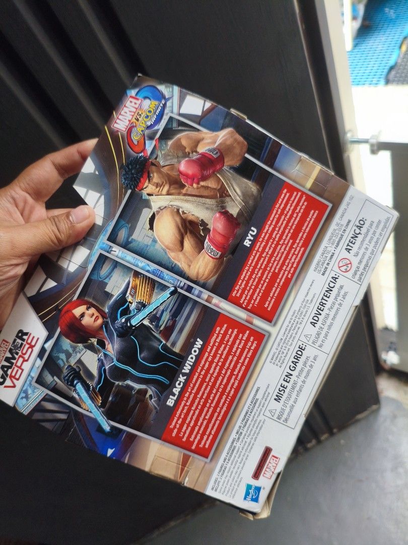 Hasbro Marvel VS Capcom Street Fighter RYU Black Widow Action Figure new (Category: Figurines & Statues) located in Cavite. Submitted by cappfinds86177 (Listing ID 1460780307, Image 3). Description: cod lalamove or shipping.