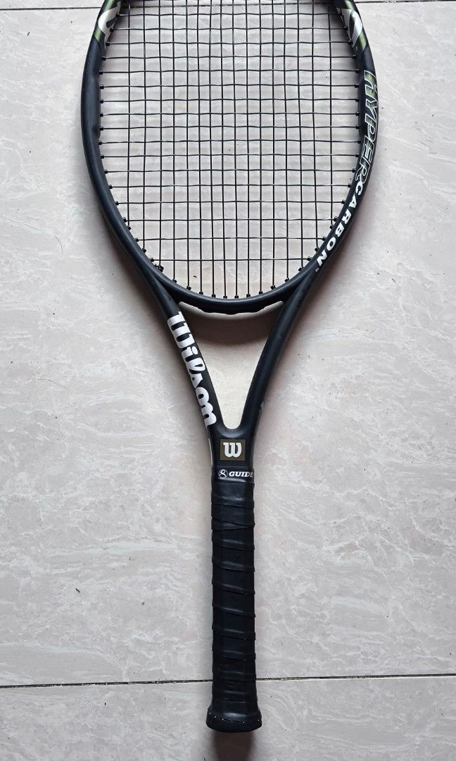 Wilsom Hyper Hammer 5.3 midplus racket (Category: Other Sports Equipment and Supplies) located in Cebu City. Submitted by vastocean.58904d (Listing ID 1460803763, Image 1). Description: Wilsom Hammer 5.3 midplus racket - Bought : brazil 2025.