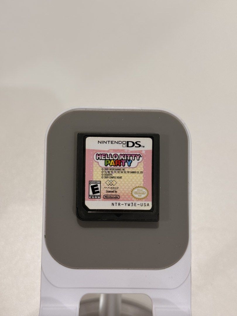 Hello Kitty Party DS/2DS/3DS Game (Category: In-Game Products) located in Baliuag. Submitted by mostlyaboutnintendo (Listing ID 1460801520, Image 1). Description: 📌 https://linktr.ee/mostlyaboutnintendo 📢 CARTRIDGE ONLY ✔️ Authentic ✔️ Mabilis ma-read mismong cartridge ✔️ Guaranteed tested and working ✔️ Will always send tested pics before ship out ✔️ Clean Pins ✔️ Will always send tested pics before ship out ✔️ Clean Pins ✔️ US Version Hello K