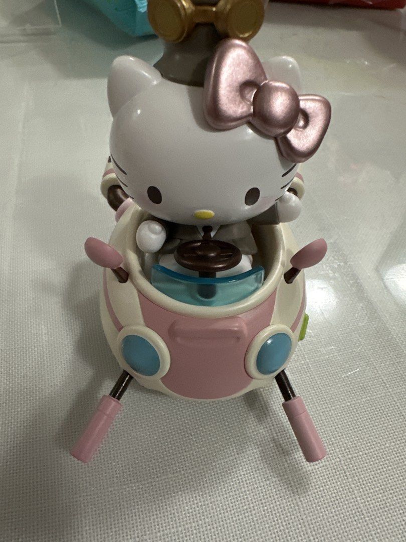 Hello Kitty Toy Car with Figure (Category: Vehicle & Diecast Models) located in Manila. Submitted by lunalux09 (Listing ID 1460811036, Image 1). Description: - Adorable Kitty toy - Comes with a cute pink and white car - Car features blue accents and pink landing gear - Kitty sports her iconic bow - Ideal for Kitty fans, collectors, and children - A fun and charming collectible item.