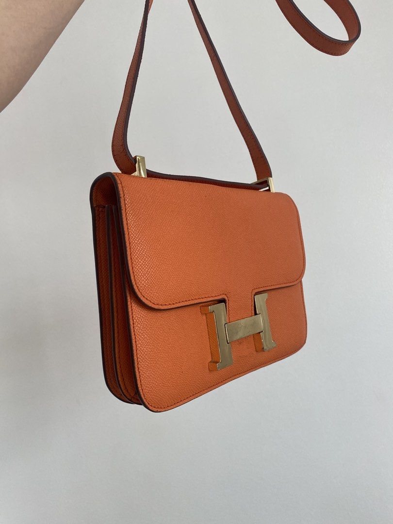 Hermes Constance medium size (Category: Luxury Bags & Wallets) located in Manila. Submitted by skyyyylite (Listing ID 1460919533, Image 1). Description: Coded Japan Preloved with sign of usage Bawala sa maselan.