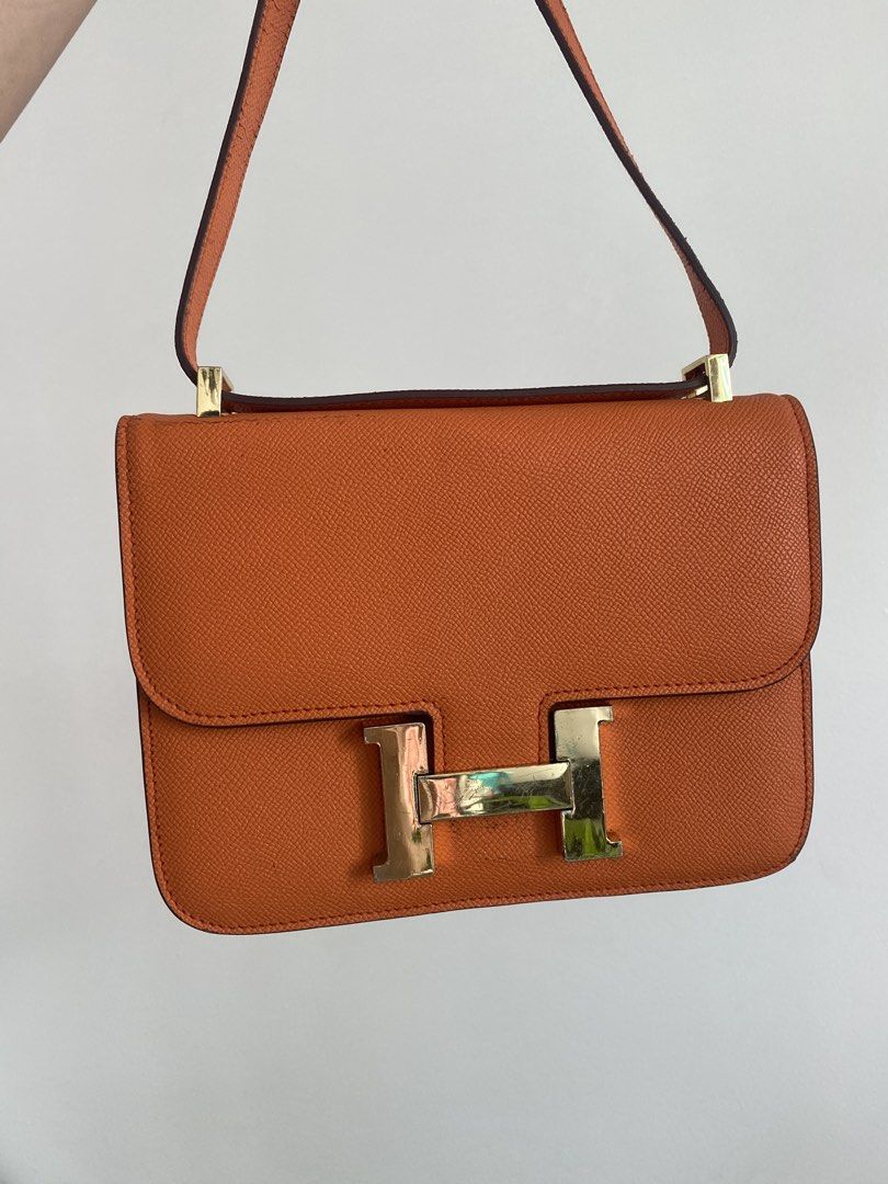 Hermes Constance medium size (Category: Luxury Bags & Wallets) located in Manila. Submitted by skyyyylite (Listing ID 1460919533, Image 2). Description: Coded Japan Preloved with sign of usage Bawala sa maselan.