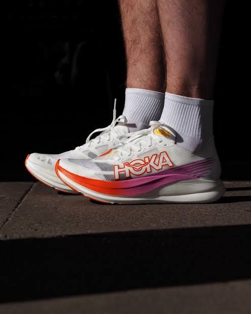 HOKA ROCKET X 2 (Category: Sneakers) located in Cavite. Submitted by koloretemnl (Listing ID 1460878301, Image 2). Description: HOKA ROCKET X 2 PASABUY M8 | w9 | eur 41-41.5 Srp 16,295 Sale 6k.