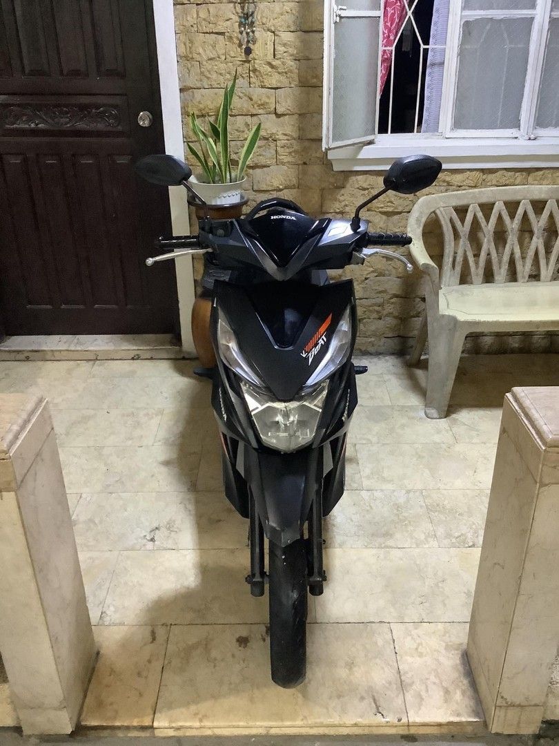 HONDA BEAT (Category: Motorbikes for Sale) located in Antipolo. Submitted by nestoanie (Listing ID 1460785437, Image 2). Description: 📌 HONDA BEAT FOR SALE 📌 ALL STOCK 📌 MAKINIS 📌 SMOOTHNA SMOOTH 📌 REGISTERED UNTIL 2027 📌 MAY PLAKA NA 795 QSP 📌 COMPLETE ORIGINAL O.R C.R 📌 TXT OR CALL NALANG PO 📌 09225238803.