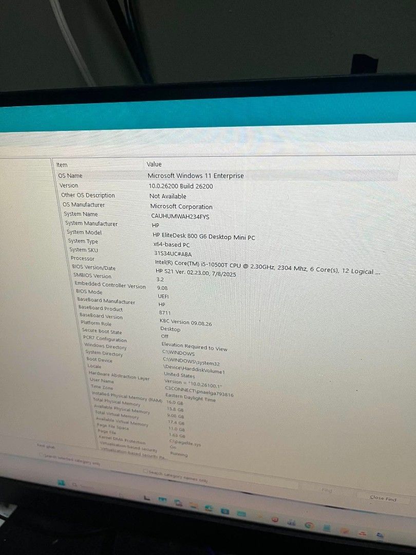 HP ELITEDESK 800 G6 (Category: Computer Parts) located in Tuguegarao City. Submitted by jhneih (Listing ID 1460827600, Image 1). Description: .