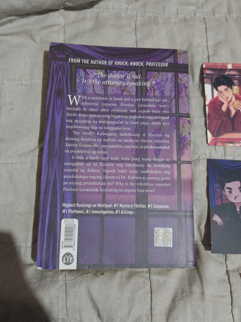 Hush Louder! By irshwndy Vien version (Category: Storybooks) located in Naga. Submitted by fluttershaiii (Listing ID 1460725323, Image 2). Description: - Novel: Hush Louder! by IRSHWNDY - Genre: Mystery-thriller, suspense, investigation - Includes: Several character photocards - Author of: Knock, Knock, Professor - Perfect for: Fans of Wattpad stories.