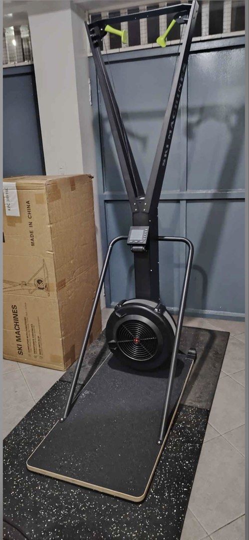 Hydrox Ski Erg (Category: Cardio & Fitness Machines) located in Quezon City. Submitted by qualitystoreshop (Listing ID 1460885287, Image 3). Description: Air Resistance Muscle Engagement Performance Monitor Wall mounted it.