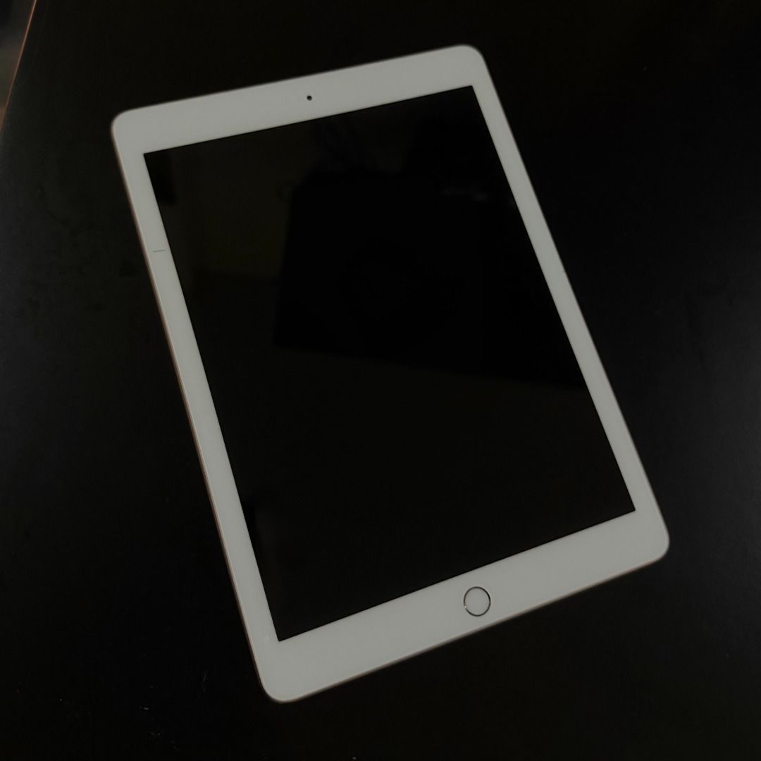 iPad 6th Generation 128GB WiFi - Gold (Category: iPad) located in Caloocan City. Submitted by rdb798 (Listing ID 1460886698, Image 2). Description: iPad 6th Generation 128GB WiFi • 6th Generation • 128GB Storage • Fully functional • Touch ID working • Cameras, speakers, WiFi and charging working • No iCloud/Activation Lock • Ready for new owner Condition: Good overall condition. Please see photos for actual physical condition. Selling because no 