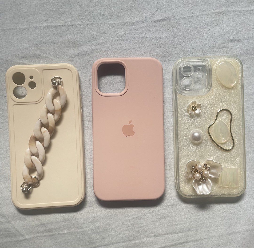 Iphone 12/12 pro phone cases (Set 2) (Category: Cases & Sleeves) located in Cavite. Submitted by ynahmo (Listing ID 1460785607, Image 1). Description: All 3 phone cases for PHP 250.