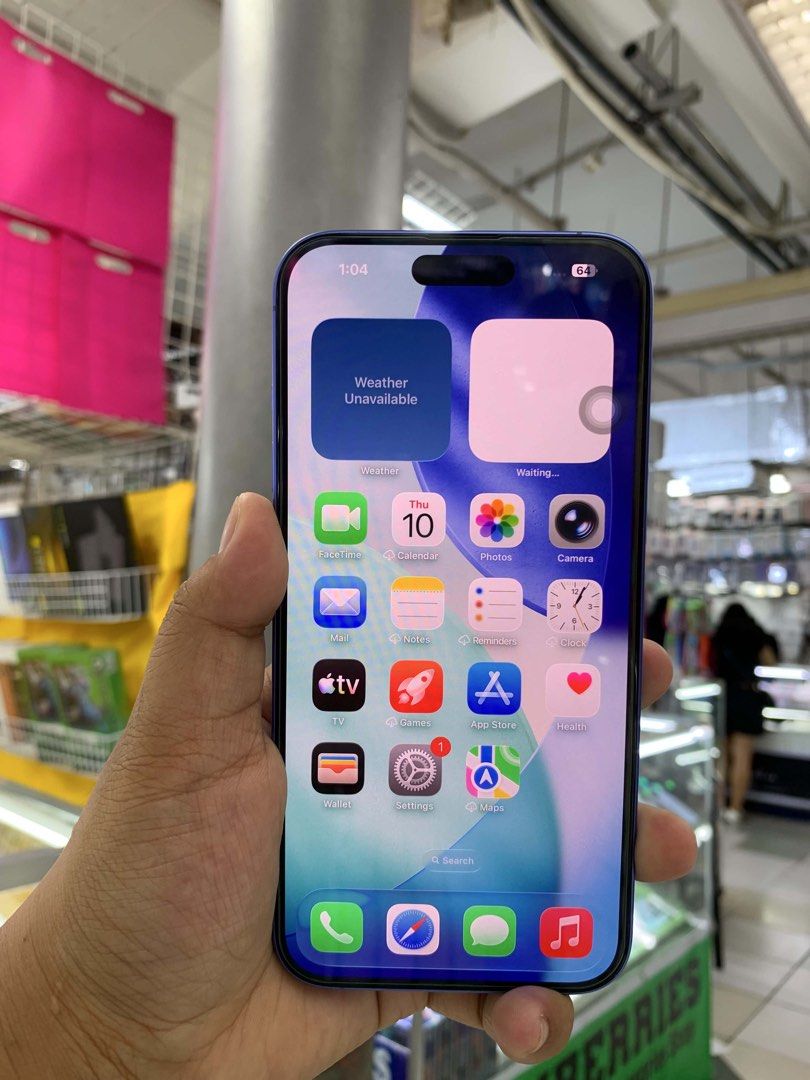 iPhone 16 Plus 128GB Factory Unlock No Issue Secondhand (Category: iPhone 16 Series) located in Pasig City. Submitted by FarAndRayShop (Listing ID 1460778398, Image 2). Description: OPEN FOR SWAP/SELLING/BUYING (RFS: Buy and Sell) Price: 40,499 iPhone 16 Plus 128GB •FACTORY UNLOCK •NO HIDDEN ISSUES •TEST TO SAWA •Authentic Phone Physical store in Greenhills Shopping Center XD-09 Stall Number Look For Rayray Or Anika NO CASH INSTALLMENT We are ope