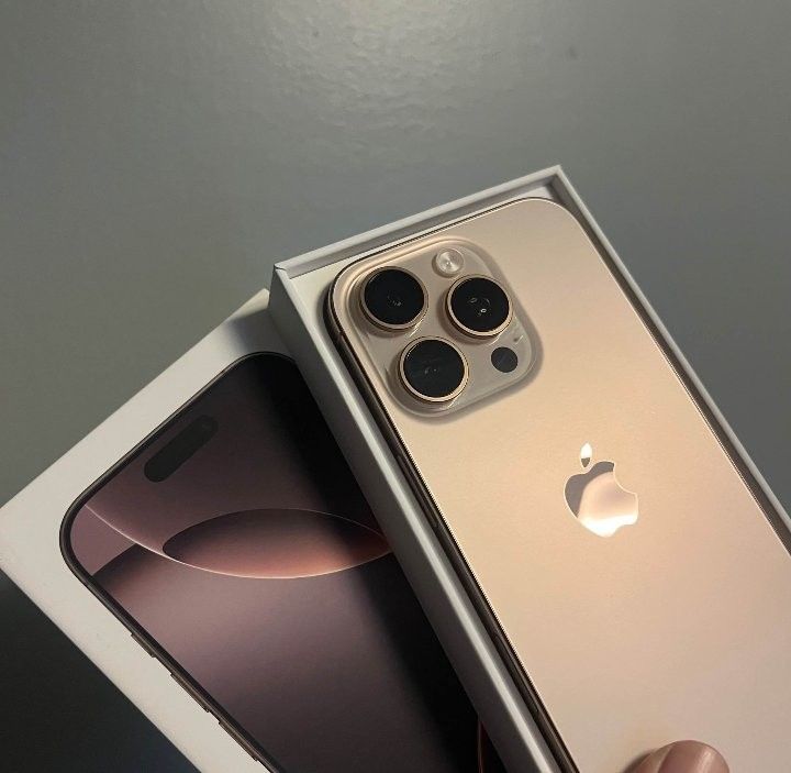 iPhone 16 pro (Category: iPhone 16 Series) located in Manila. Submitted by athannnn (Listing ID 1460721980, Image 2). Description: iPhone 16 Pro Desert titanium factory unlocked (any sim) ZP/A Local variant batt health 93% orig makunat No history of repair / Not refurbished Mint condition No issue! complete package ₱ 30,000 Pesos only..