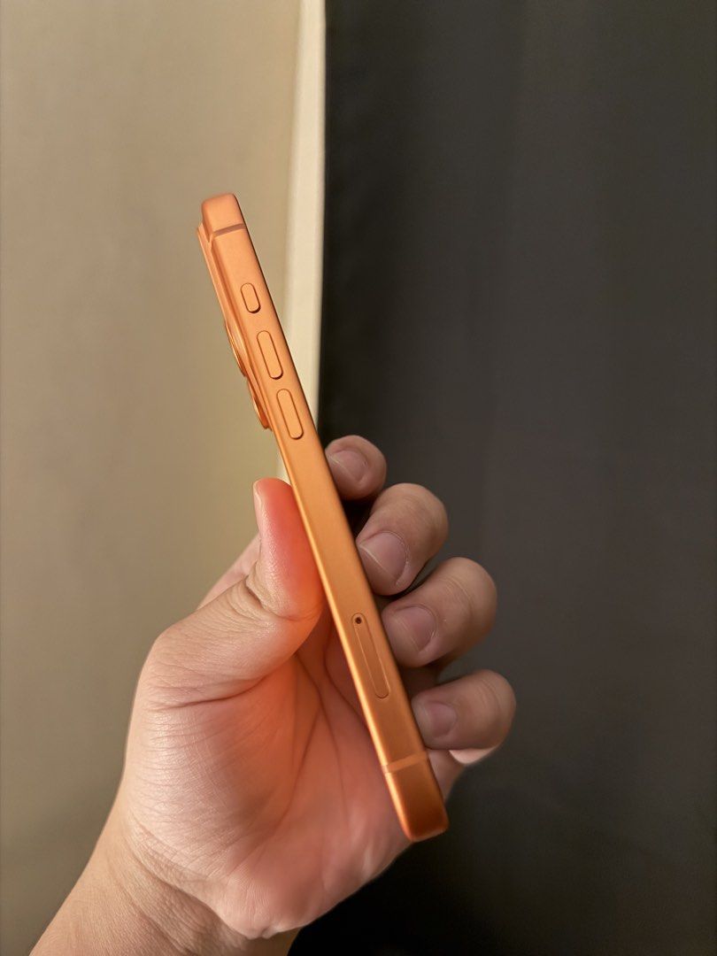 iPhone 17 Pro Cosmic Orange 256gb (Category: iPhone 17 Series) located in Quezon City. Submitted by acaded96 (Listing ID 1460872877, Image 3). Description: iPhone 17 Pro (Cosmic Orange, 256gb) 96% battery health 275 Cycle Count Under limited warranty until Nov 9 2026 Bought at Beyond the Box VMall 99% smooth no dents.