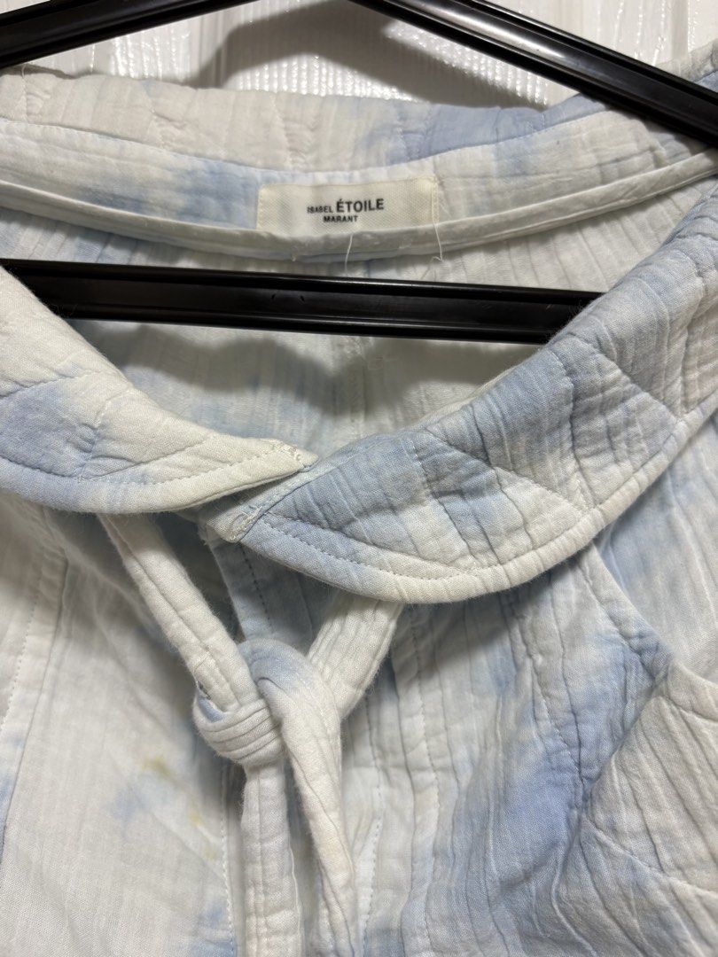 Isabel Marant Etoile - Lounge Cargo pants (Category: Other Bottoms) located in Paranaque City. Submitted by misstinay (Listing ID 1460809984, Image 3). Description: Super comfy lounge/beach pants in blue/white tie dye. Needs wash! From my sisters closet. She moved out of the country already. Decluttering .