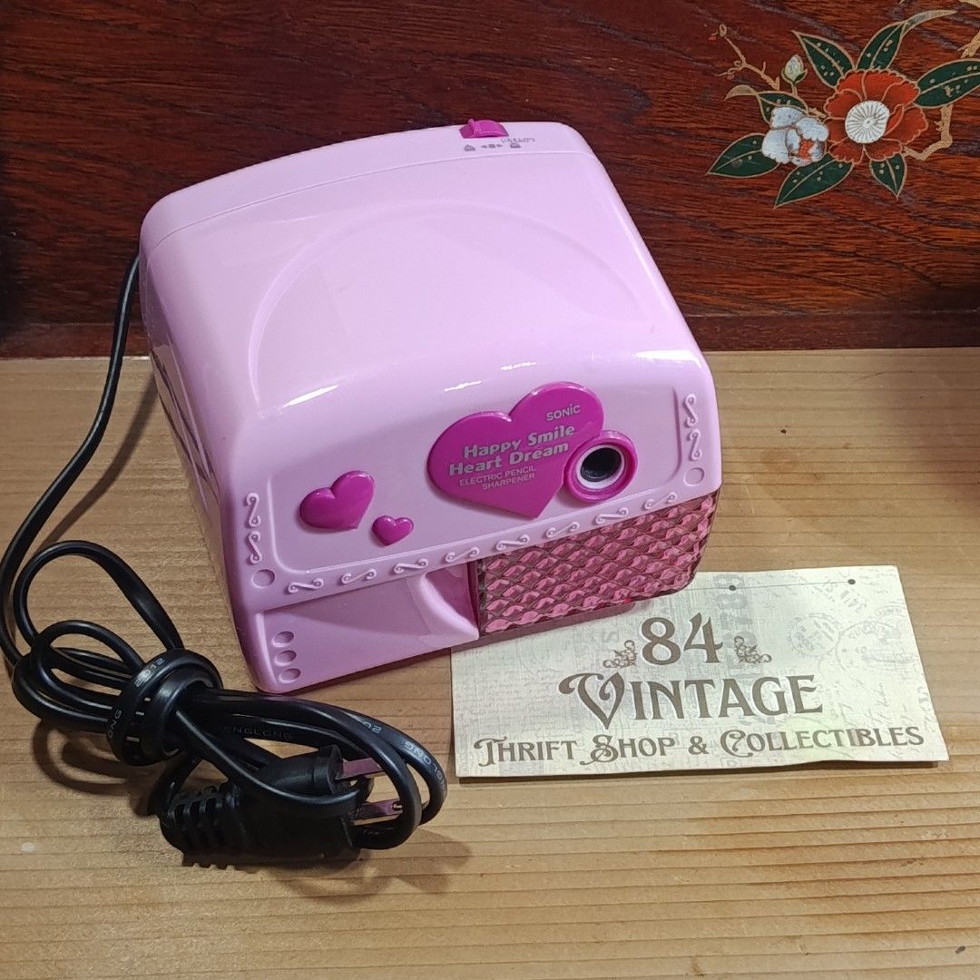 Japan Electric Pencil Sharpener (Category: Art & Prints) located in Las Pinas. Submitted by 84vintage (Listing ID 1460841296, Image 2). Description: Look at the Sharpened Pencil! If you're an artist that uses expensive and collectible pencils for your daily art pursuits and writing, then you should have them professionally sharpened. This is the Electric Sharpener that will do it. Think of John Steinbeck or Google him. Just insert your pencil and