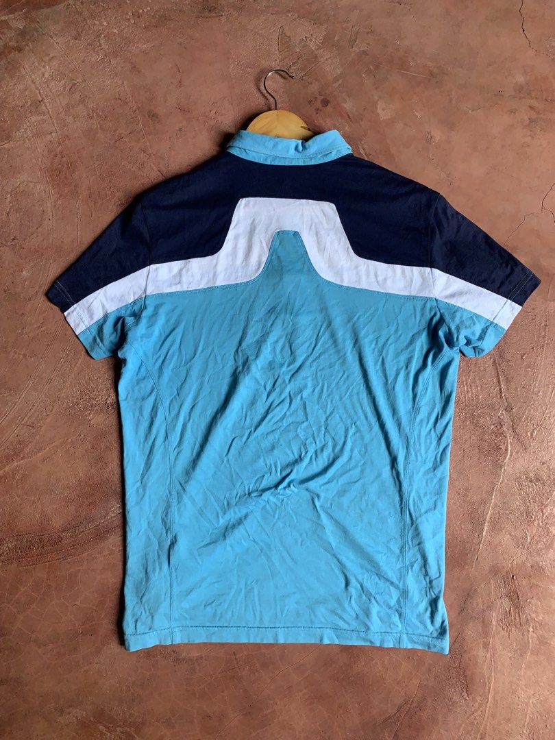 j.lindeberg Polo (Category: Activewear) located in Cagayan de Oro. Submitted by rosellersumod-ong (Listing ID 1460866711, Image 2). Description: excellent condition Issue:Stain not noticeable Size M 21/28 Authentic .