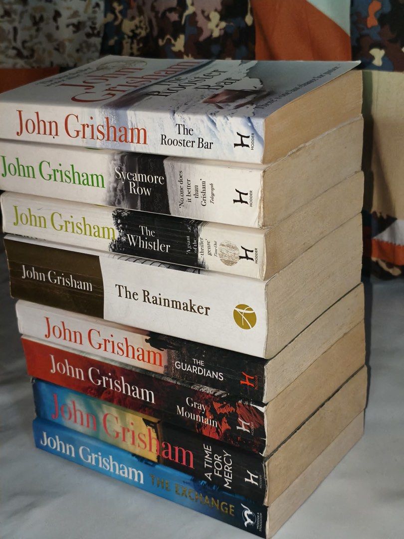 John Grisham book for take all (Category: Storybooks) located in Manila. Submitted by alsytan (Listing ID 1460748588, Image 2). Description: 750+sf.