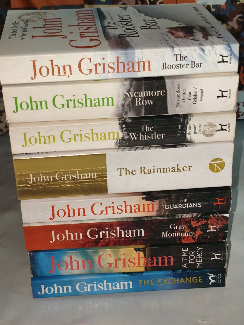 John Grisham book for take all (Category: Storybooks) located in Manila. Submitted by alsytan (Listing ID 1460748588, Image 3). Description: 750+sf.
