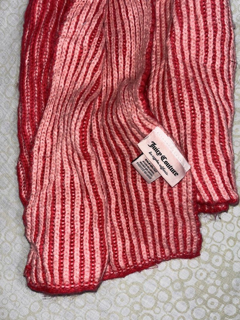 Juicy Couture Scarf Pink (Category: Scarves) located in Baguio. Submitted by thrifty_henry (Listing ID 1460817829, Image 2). Description: .