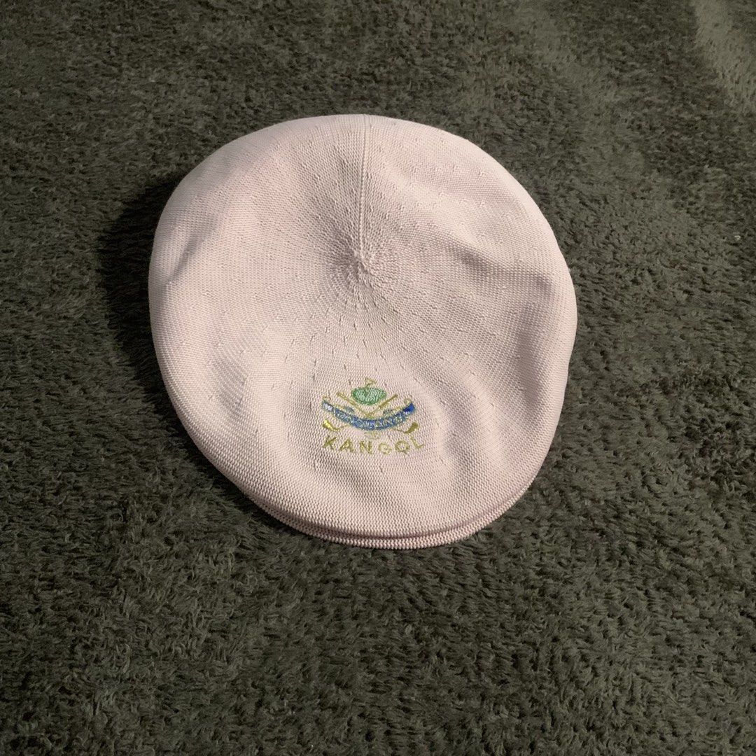 kangol pink y2k embroidered beret hat (Category: Caps & Hats) located in Arayat. Submitted by capymelon (Listing ID 1460884099, Image 3). Description: issue : inside stain color may vary due to lighting items are negotiable but no lowballing send me a message if interested! 📍pampanga j&t courier sf is ₱54-₱84 .
