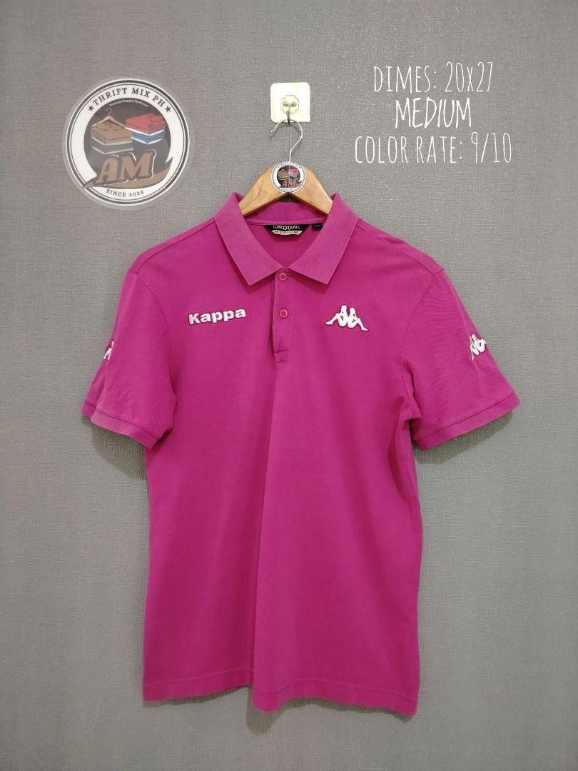 Kappa Polo Shirt (Category: Tshirts & Polo Shirts ) located in Dasmarinas. Submitted by amthriftmixph.2001 (Listing ID 1460723569, Image 1). Description: BRAND: Kappa SIZE: Medium DIMES: 20" Width x 27" Length CONDITION: 8.8/10 COLOR RATE: 9/10 TAGS: With Brand Tags ISSUE: None.