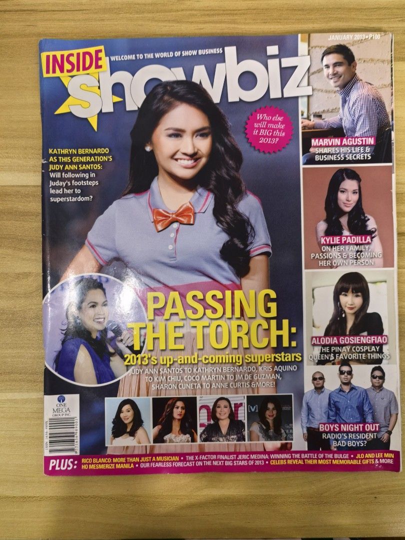 Kathryn Bernardo Magazine Collection (Category: Magazines) located in Santa Ana. Submitted by _elyinwanderland (Listing ID 1460813815, Image 2). Description: For take all for 500 php - Includes Cosmopolitan, Meg, Inside Showbiz, and Candy Fan magazine.