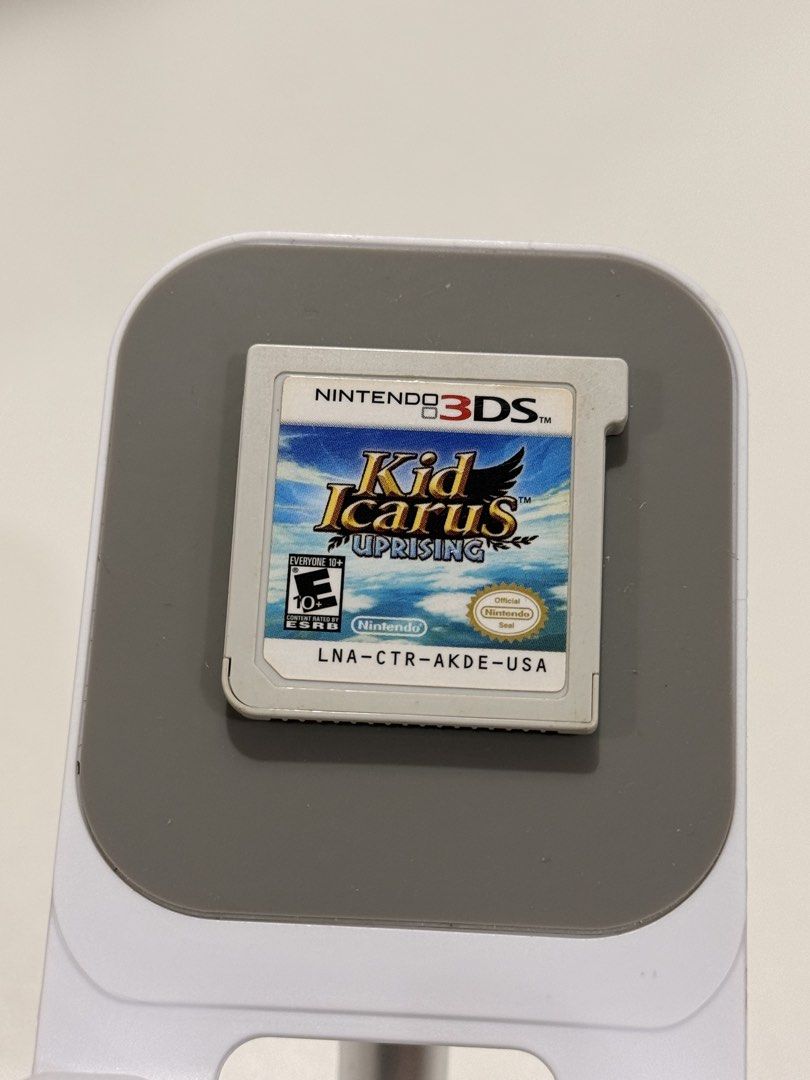 Kid Icarus: Uprising 3DS/2DS Game (Category: In-Game Products) located in Baliuag. Submitted by mostlyaboutnintendo (Listing ID 1460895099, Image 1). Description: 📌 https://linktr.ee/mostlyaboutnintendo 📢 CARTRIDGE ONLY ✔️ Authentic ✔️ Mabilis ma-read mismong cartridge ✔️ Guaranteed tested and working ✔️ Will always send tested pics before ship out ✔️ Clean Pins ✔️ US Version Kid Icarus: Uprising combines fast-paced aerial combat, ground-based 