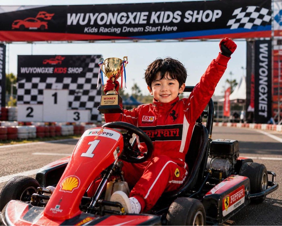 Kids Ferrari Racing Suit Set (Category: Babies & Kids Fashion) located in Manila. Submitted by agaton_clariza10 (Listing ID 1460890868, Image 3). Description: - Super cool Ferrari racing suit for kids - Includes jacket and pants - Perfect for little race car fans - Great for dress-up or just for fun - Lets your child pretend to be a race car driver - Get ready for fast fun!.
