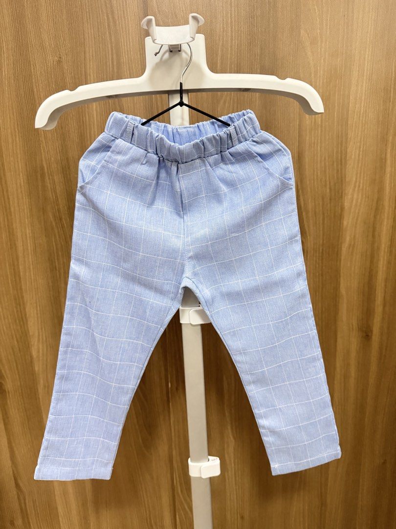 Kids Suit Coat set Baby Blue CODE 7 (Category: Coats, Jackets and Outerwear) located in Rizal. Submitted by caintarizal2024 (Listing ID 1460745717, Image 2). Description: Coat and pants Set Once lang nagamit Size 100 Chess 13cm Shoulder 10 1/2 cm Length 18 1/2cm Pants: length 23 1/2cm Waist: Garterize 17cm to 22cm.