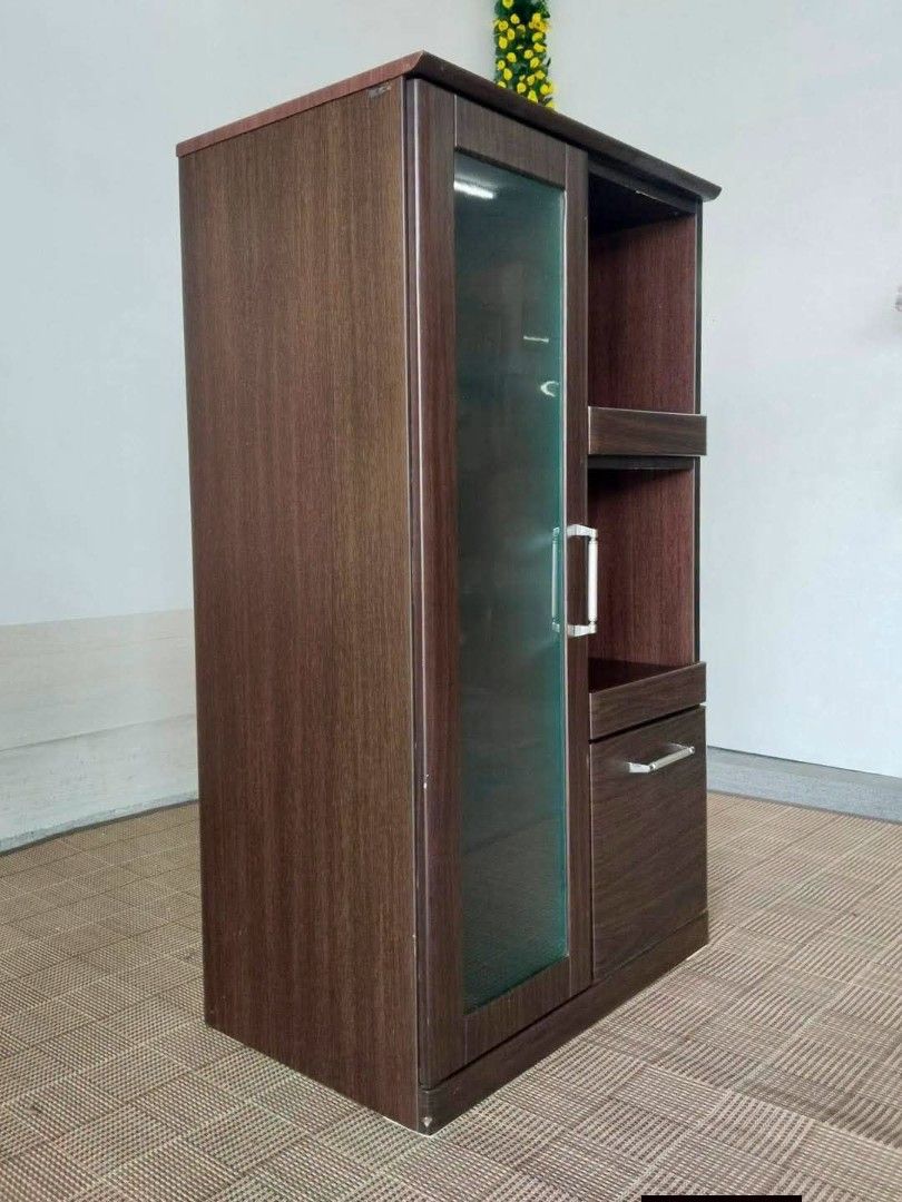 Kitchen Cabinet (Category: Shelves, Cabinets & Racks) located in Meycauayan. Submitted by marygracecasimiro (Listing ID 1460917870, Image 2). Description: Kitchen Cabinet 28”L x 17”W x 47”H Php 7,200💚 Now:5,200🩷.