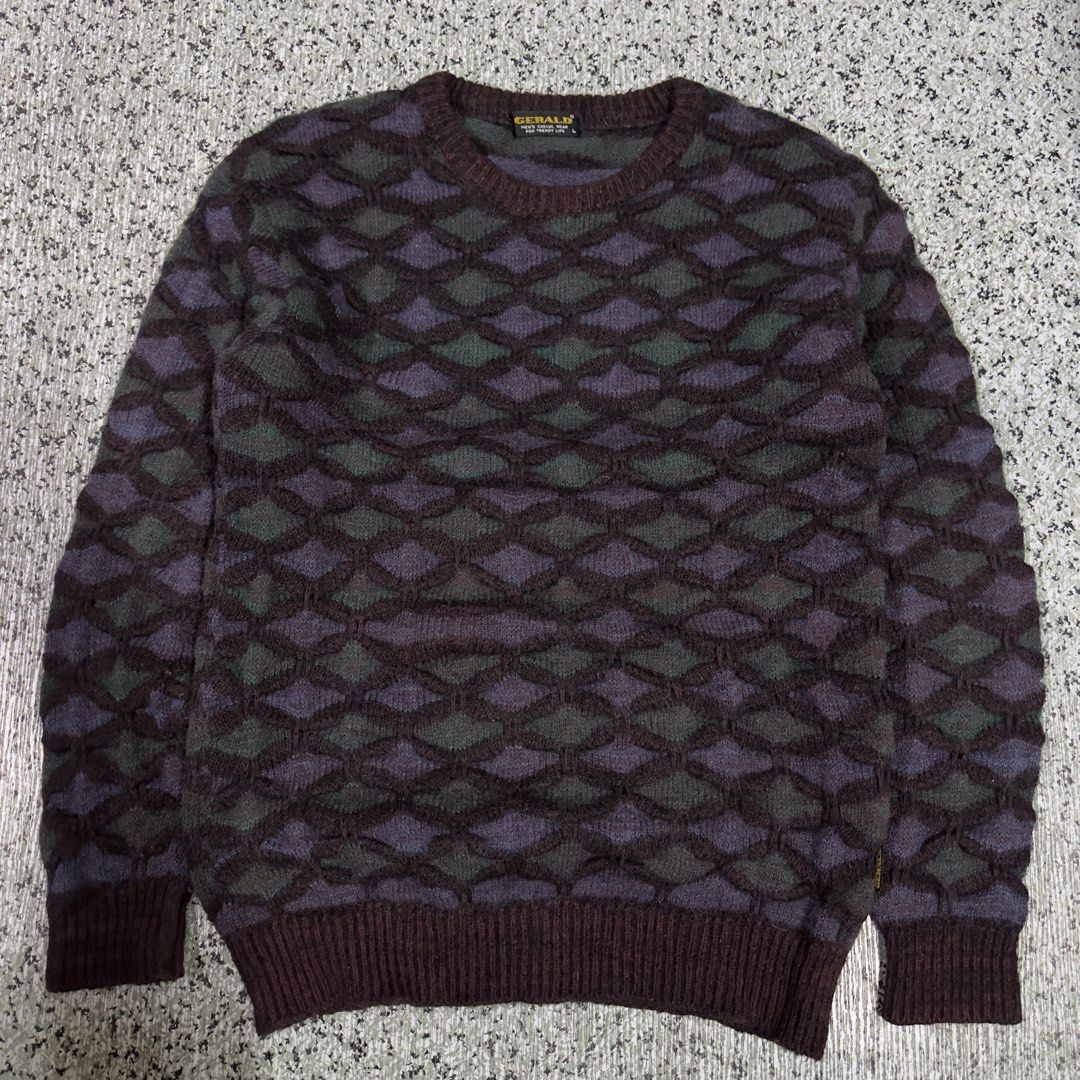Knited Sweater (Category: Coats, Jackets and Outerwear) located in Baguio. Submitted by secondoption.ph (Listing ID 1460887441, Image 1). Description: Size medium-large Length 27 Width 19.5.