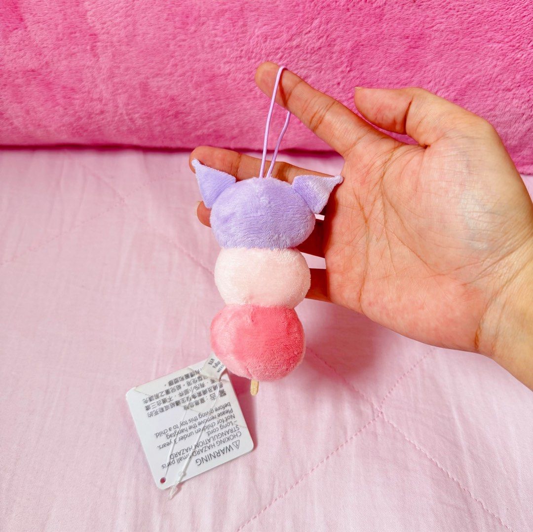 Kuromi Sanrio Dango Charm Plush (Category: Plushies & Soft Toys) located in Manila. Submitted by ashyyel_ (Listing ID 1460912140, Image 2). Description: .