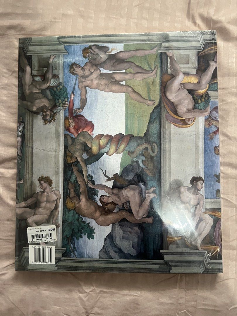 La Chapelle Sixtine Book - Michelangelo Sistine Chapel (Category: Art & Prints) located in San Pedro. Submitted by ae.vy (Listing ID 1460799525, Image 2). Description: Condition:Brand New (Still factory plastic-sealed) Description:Selling a beautiful, premium coffee table art book titled “La Chapelle Sixtine” (The Sistine Chapel) featuring a preface and contributions by renowned art historian Alexandre Gady. This is a massive, high-quality public