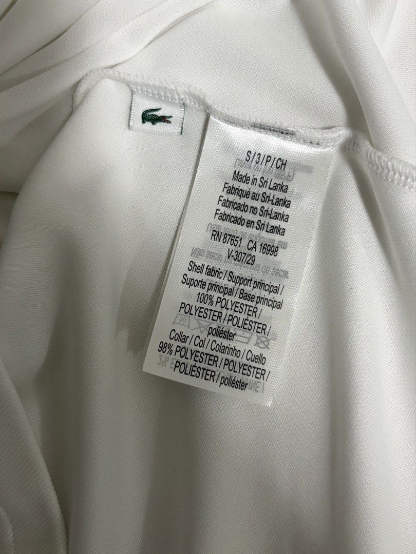 Lacoste Men’s Sport Polo (Category: Activewear) located in Valenzuela. Submitted by nextdoor_finds (Listing ID 1460875968, Image 2). Description: Brandnew washed only never used With tags 18x28.