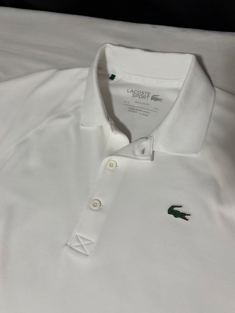 Lacoste Men’s Sport Polo (Category: Activewear) located in Valenzuela. Submitted by nextdoor_finds (Listing ID 1460875968, Image 1). Description: Brandnew washed only never used With tags 18x28.